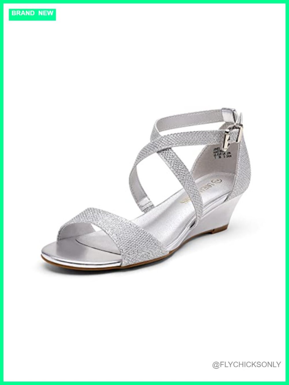 Women's Low Wedge Sandals Ankle Strap Open Toe Vegan Leather Dress Summer Shoes